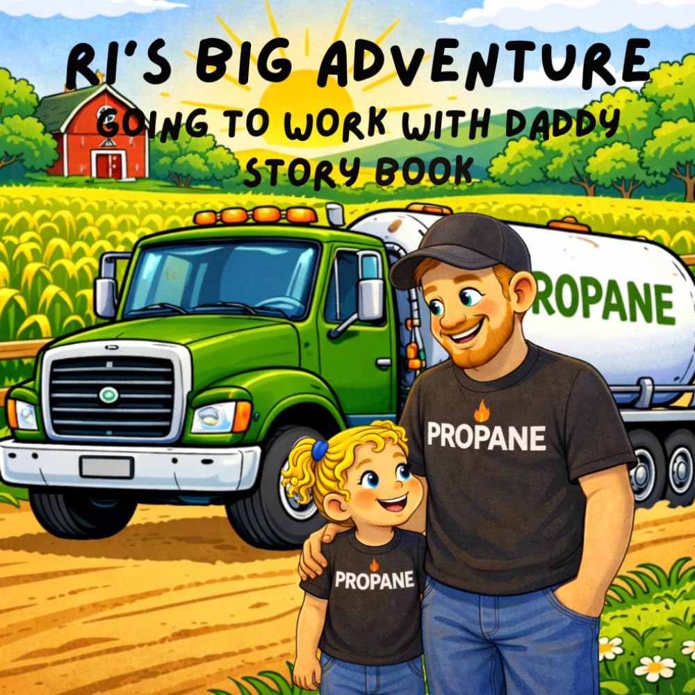 Ri's Big Adventure: Working with Daddy: A Sweet Children's Story About Family, Work, and Spending the Day Together Story Book