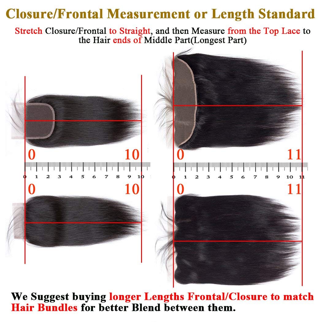 QTHAIR 16A Peruvian Loose Deep Curly Frontal with Bundles 13x4 Ear to Ear Lace Frontal Closure with Baby Hair Free Part (14 16 18+12,Natural Black) Peruvian Deep Wave Human Hair