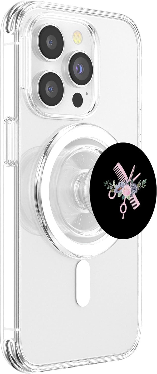 Hairdresser Hair Stylist Scissor - Hairstyle Hairstylist PopSockets MagSafe PopGrip for iPhone