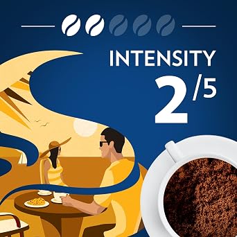 Lavazza Breakfast Blend Gran Aroma Ground Coffee 12oz Bag, Light Roast, Smooth and Aromatic Taste, Intensity 2/5, 100% Arabica, Ideal for Drip Brewers, (Pack of 1) - Package May Vary