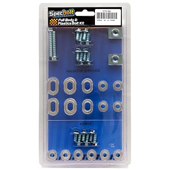 Specbolt Fasteners Brand Body & Plastics Bolt Kit. Fits Yamaha YZ450F 2010-2014 #62 Radiator Shrouds & Airbox ONLY