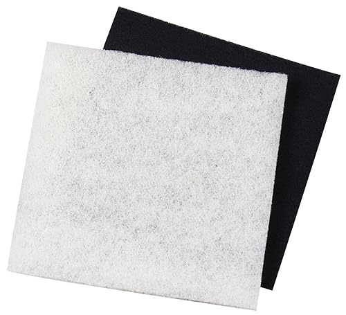Pondmaster Danner 12202 Carbon and Coarse Pad Replacement Filter, Black,