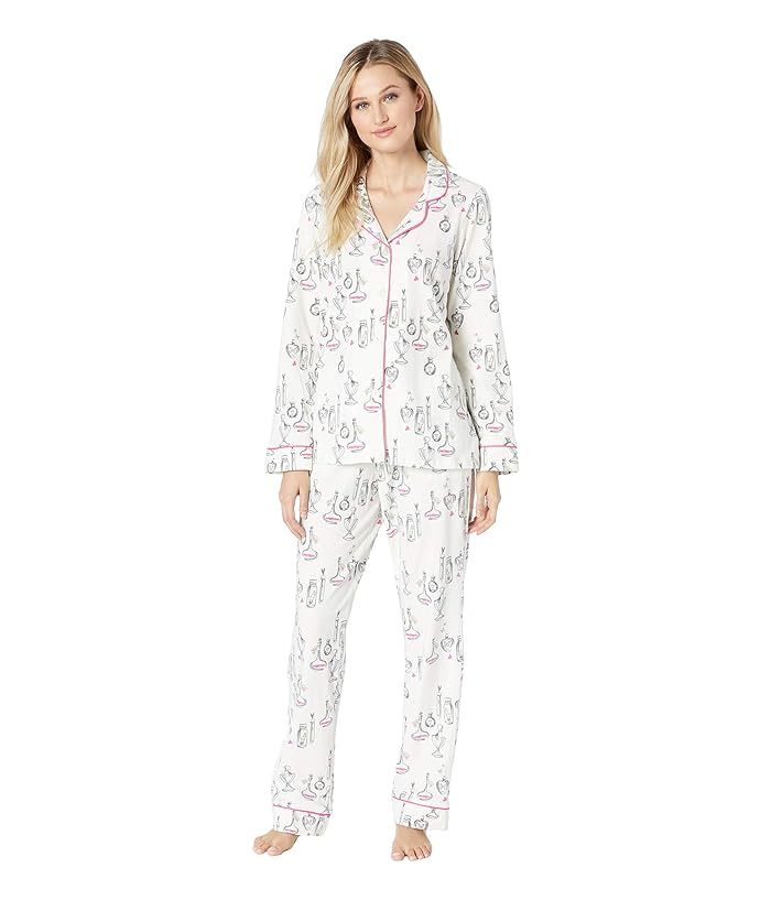 BedHead Pajamas Long Sleeve Classic Notch Collar Pajama Set