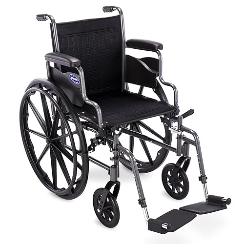 Invacare Wheelchairs for Adults, Flip-Back & Padded Desk Length Arm,