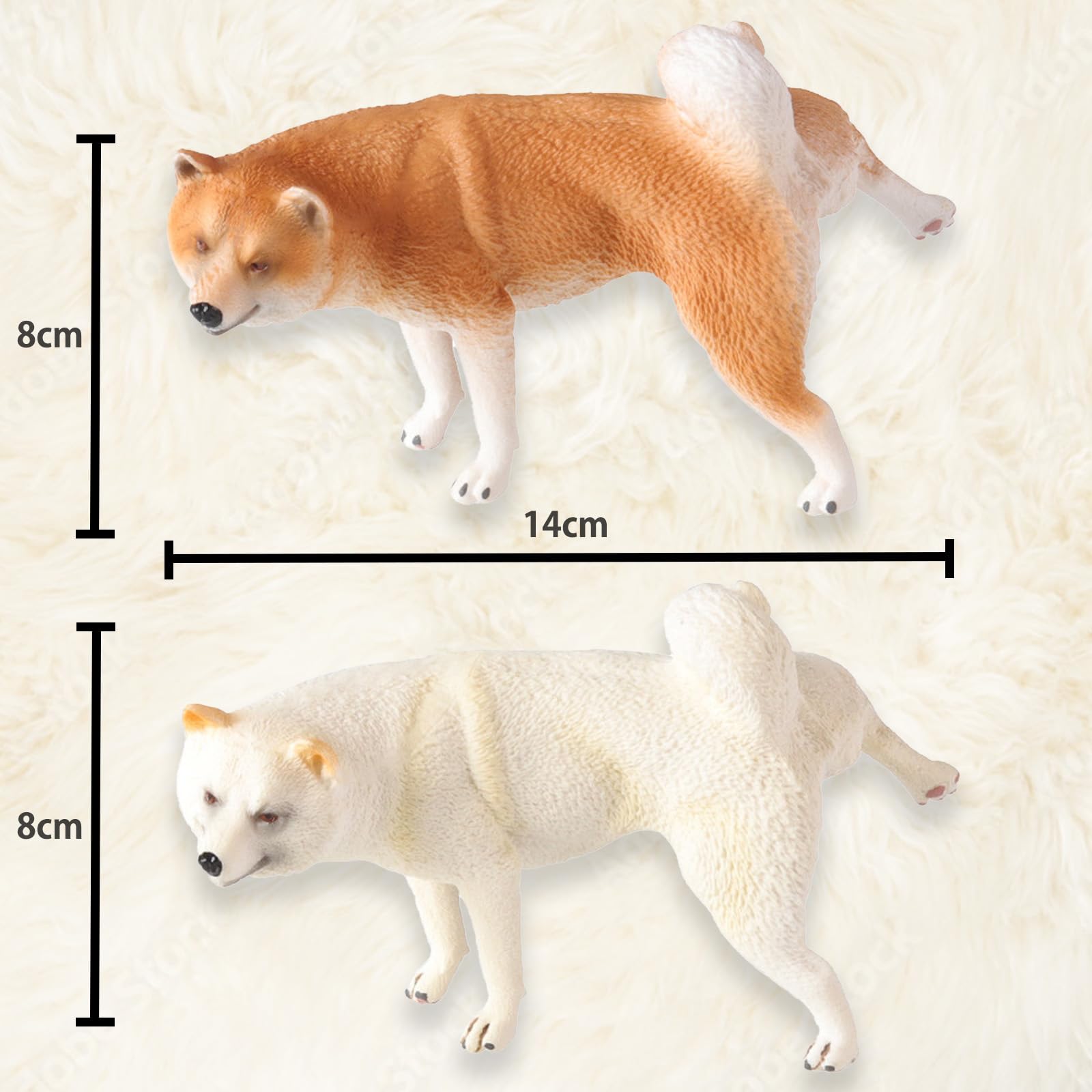 Amazon.co.jp: Hyack 犬 置物 屋外 ミニ リアル 陶器 おもしろ