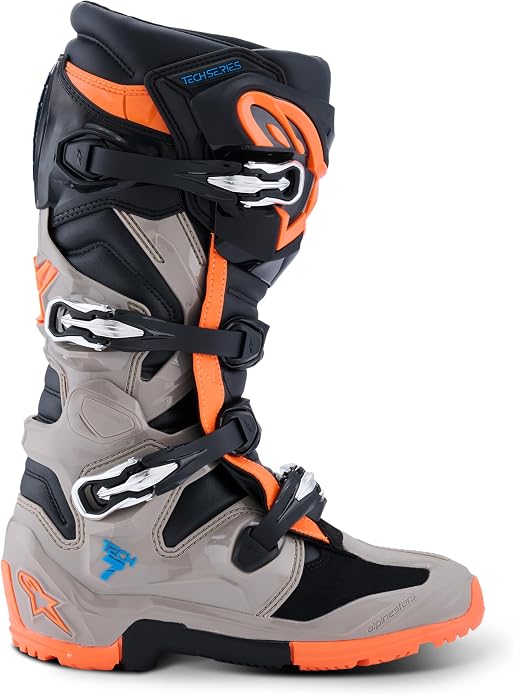 Alpinestars Men's Tech 7 Enduro Boot, Dual-Compound Enduro Sole Grip