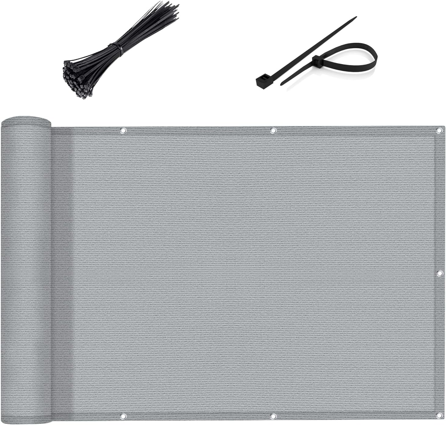 Brise-vue Jardin Avec œillets – 1,22 X 15,24 M – Marron – UIRWAY
