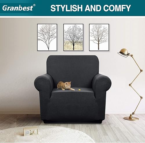 Miniatura 2 de Granbest - Funda suave para sofá repelente contra el agua de alta calidad y elasticidad