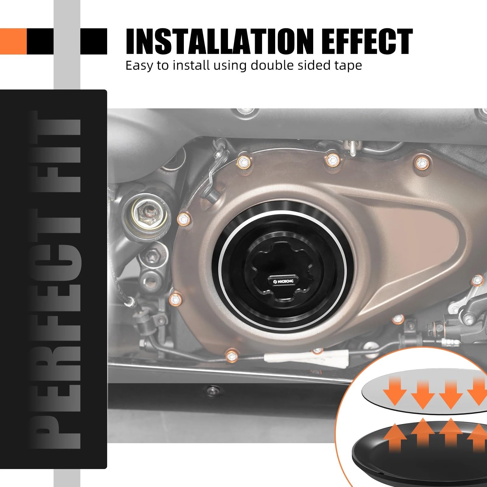 tambour embrayage tambour boîte vitesse Couvercle d'embrayage de moteur/couvercle d'alternateur Convient pour Harley Sportster S RH1250S Pan America 1250 RA1250 2021 2022 2023 2024