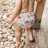 Vista 3 de Mama Koala Pañales de tela para bebé 3.0 con 6 insertos, con 2 bolsas reutilizables para húmedo y seco