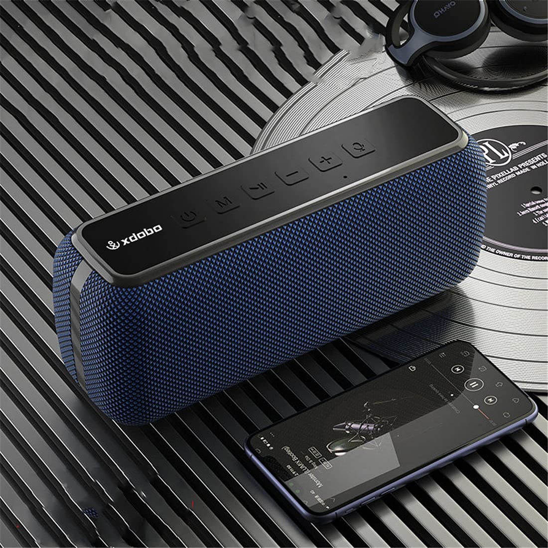 Altoparlante Bluetooth, Altoparlanti Wireless Portatili, Altoparlante Bluetooth Ad Alta Potenza da 60W, 24 Ore di Gioco per Casa, Festa,Nero