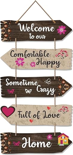 Artvibes Home Quotes Wooden Wall Hangings Decor For House | Bed Room | Decor Item | Quotes Wall Hanging | Modern Decor | W...