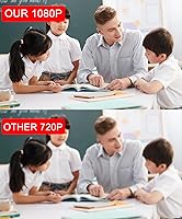 Vista 2 de 1080P Nanny Camera Pen, 64G Body Camera, Rechargeable Portable Pocket Cam, Security Cameras for Business & Learning