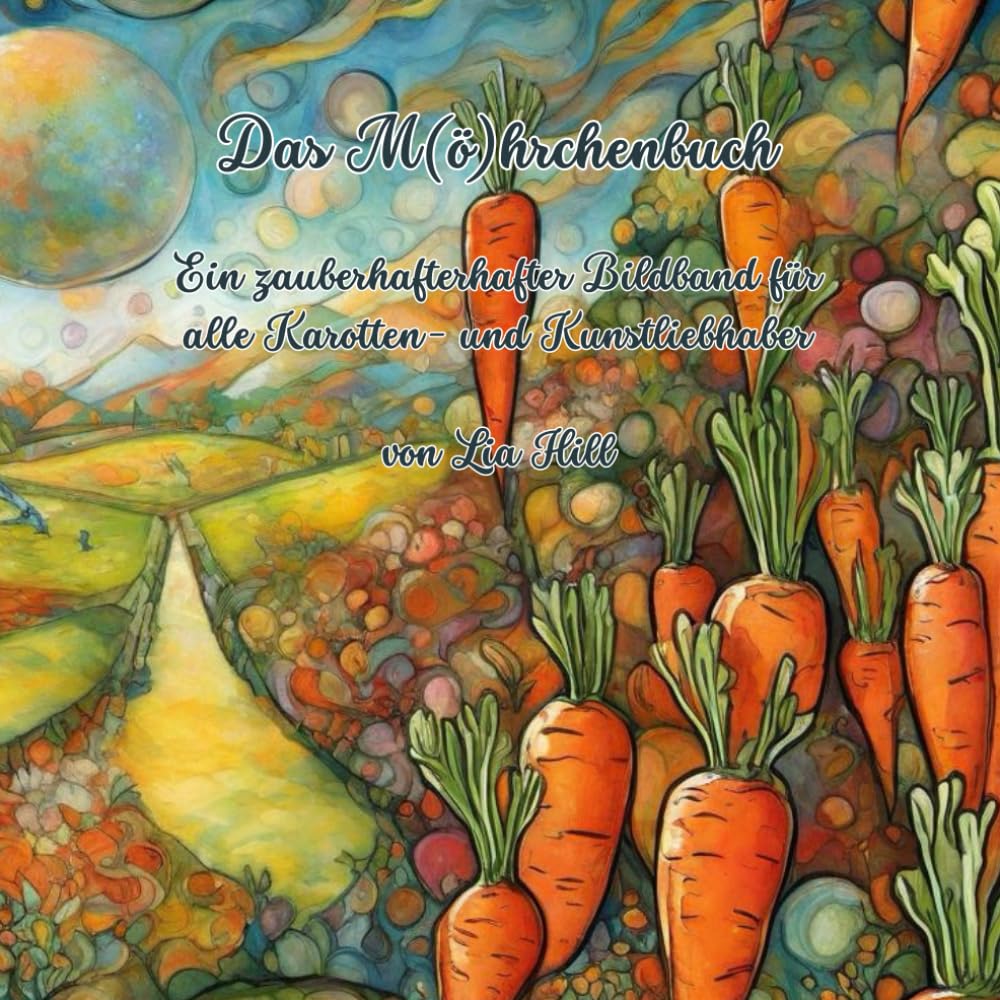 Beau livre d'images de carottes de collection pour amateur d'art