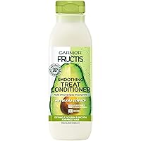 Vista 1 de Garnier Fructis Acondicionador suavizante para tratar con 98 % de ingredientes derivados naturalmente, aguacate, nutre y suaviza para cabello