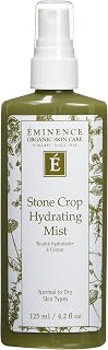 Eminence Stone Crop Hydrating Mist - Organic Alcohol-Free Face Mist for All Skin Types, Luminous Finish 4.2 oz