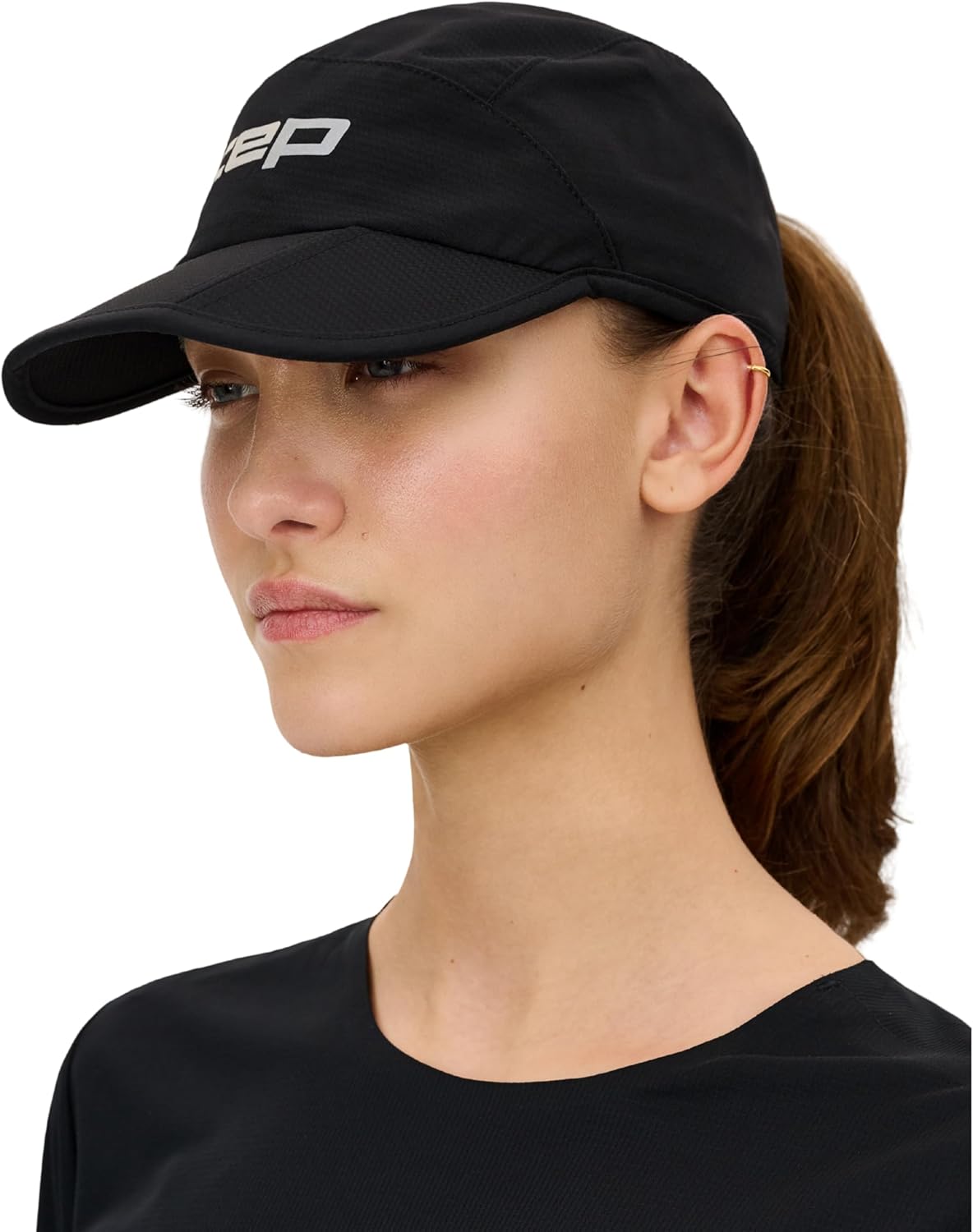 CEP Core Run Foldable Hat – UV-Resistant, Breathable Running Cap, Collapsible Brim, and Adjustable Strap for Men and Women - Image 5