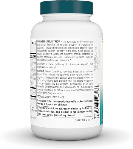 Miniatura 3 de Source Naturals Wellness Immunitric, Constructor de Óxido Nítrico para Apoyo al Sistema Inmunitario* - 90 Tabletas