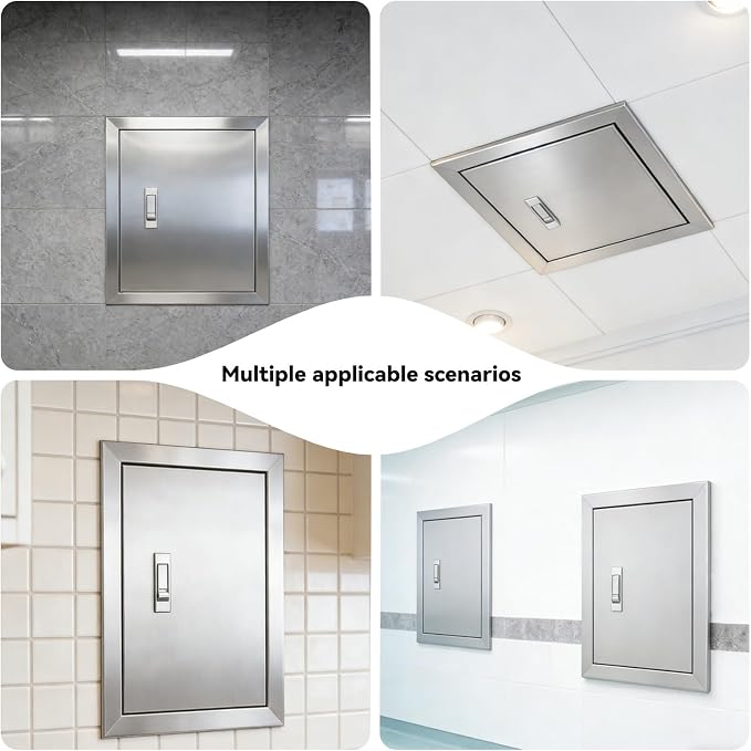 Panel de acceso impermeable de acero inoxidable MMLeYN miniatura 7