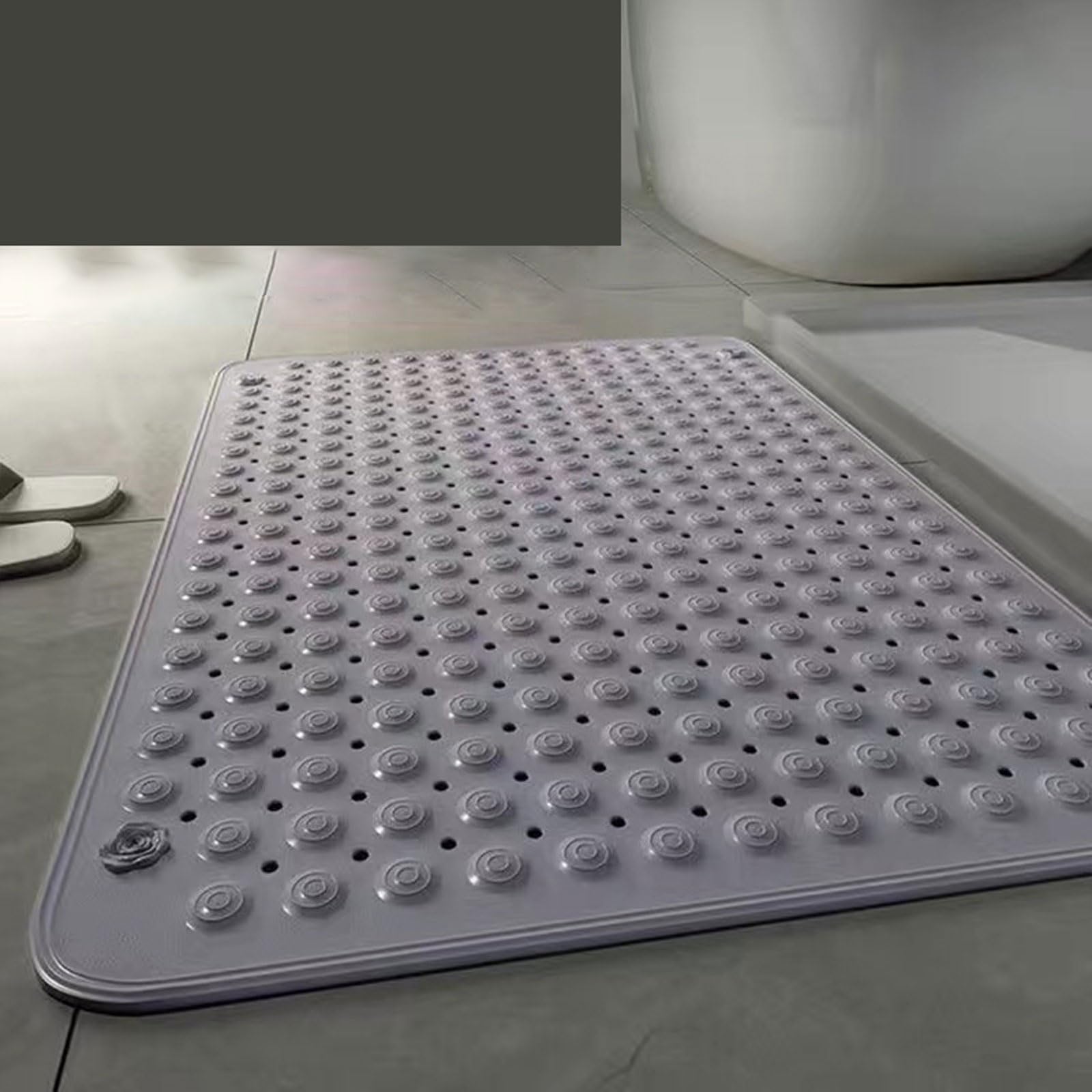 tappetino da bagno, Tappetini for Doccia All'interno Della, con Ventose Antiscivolo(Galaxy Grey,40CM*70CM)
