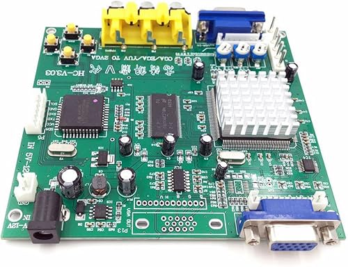Miniatura 4 de BLEE Juego de arcada RGB CGA EGA YUV a VGA HD Video Converter Board 1 VGA salida única para CRT LCD PDP Monitor