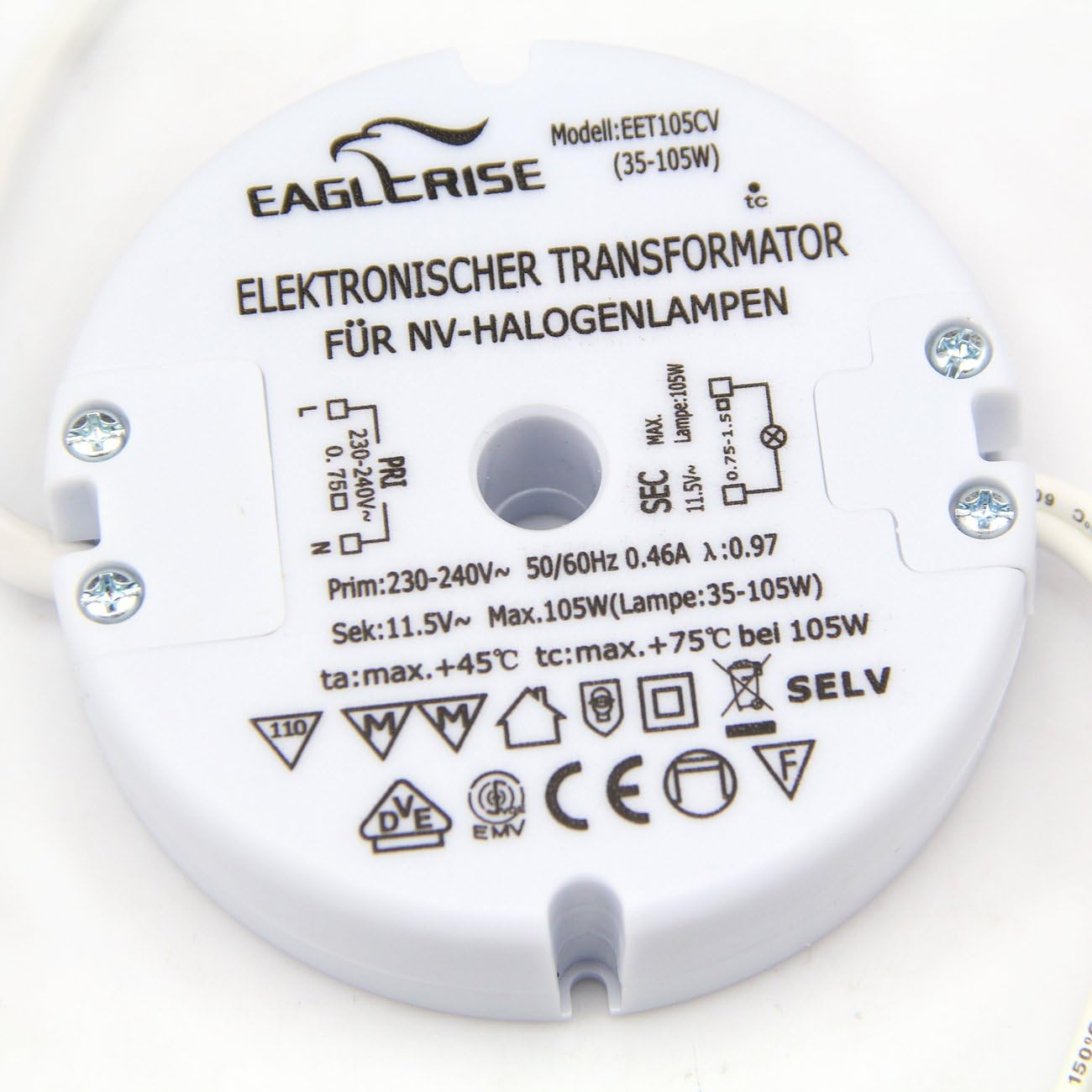 Eaglerise Halogen Transformer AC230V To AC 12V 300W Curacao