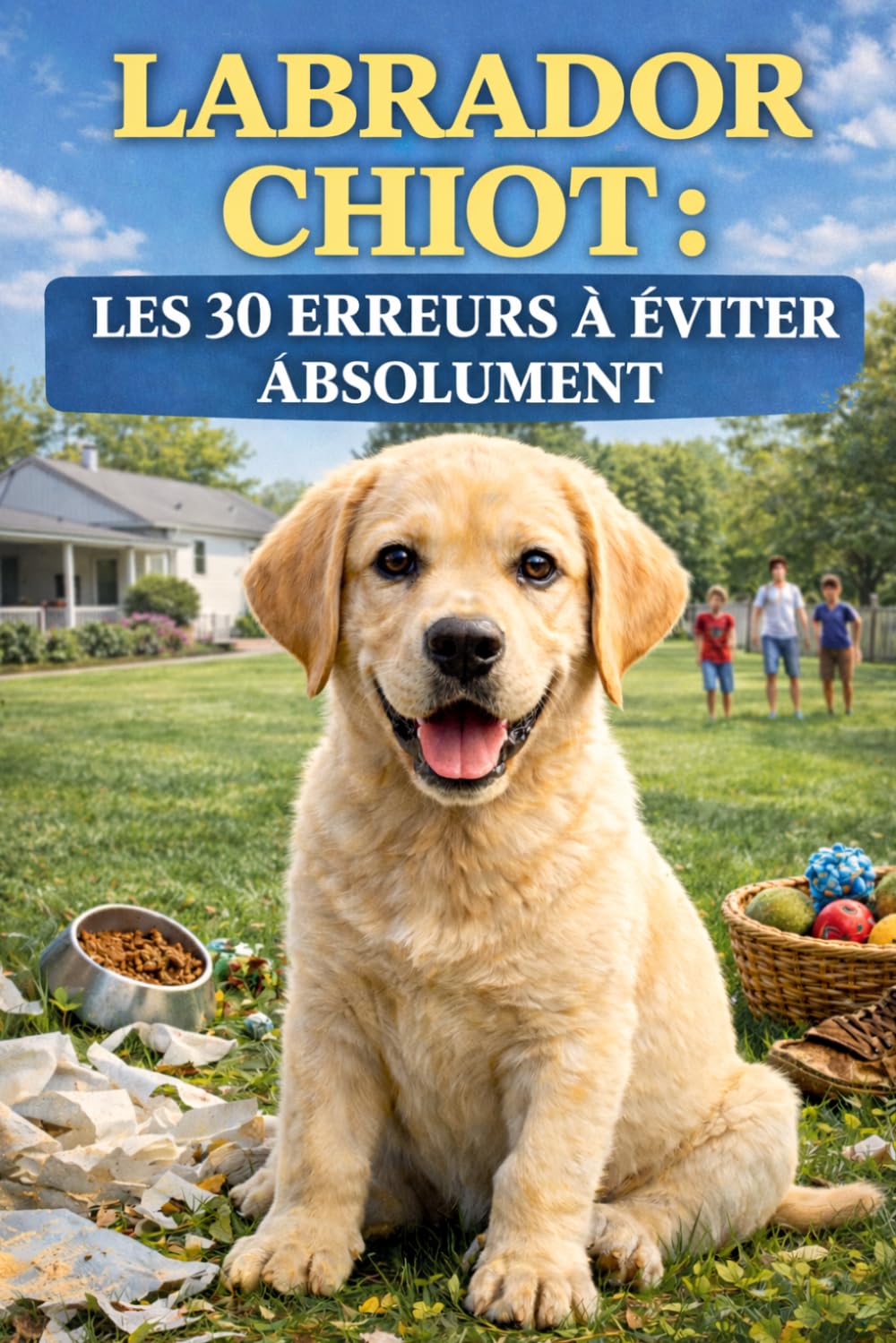 Labrador chiot : les 30 erreurs à éviter absolument (0 à 6 mois): Le guide simple pour réussir les 6 premiers mois