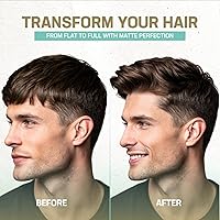 Vista 5 de Uplift Provisions Company Compuesto de peinado – Pomada de arcilla para el cabello con un acabado natural mate y fijación media – Arcilla de peinado