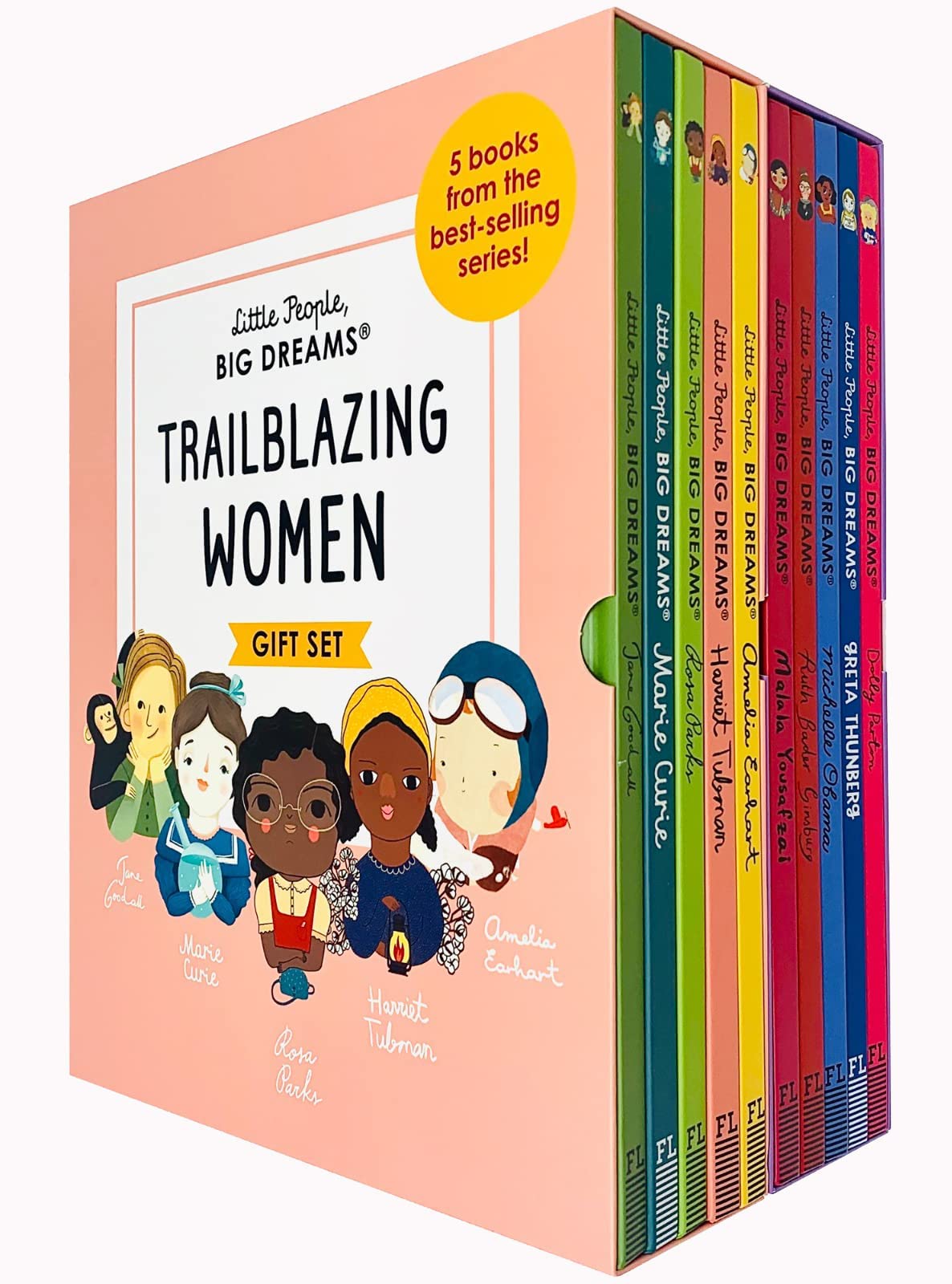 Little People, Big Dreams Groundbreaking Women & Trailblazing Women Collection 10 Books Box Gift Set (Malala Yousafzai,Ruth Bader Ginsburg,Michelle Obama,Amelia Earhart,Rosa Parks,Marie Curie & More) - Image 2