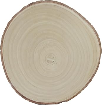 Bonsicoky Wood Slices, 12-13 Inch Rustic Wood Circles