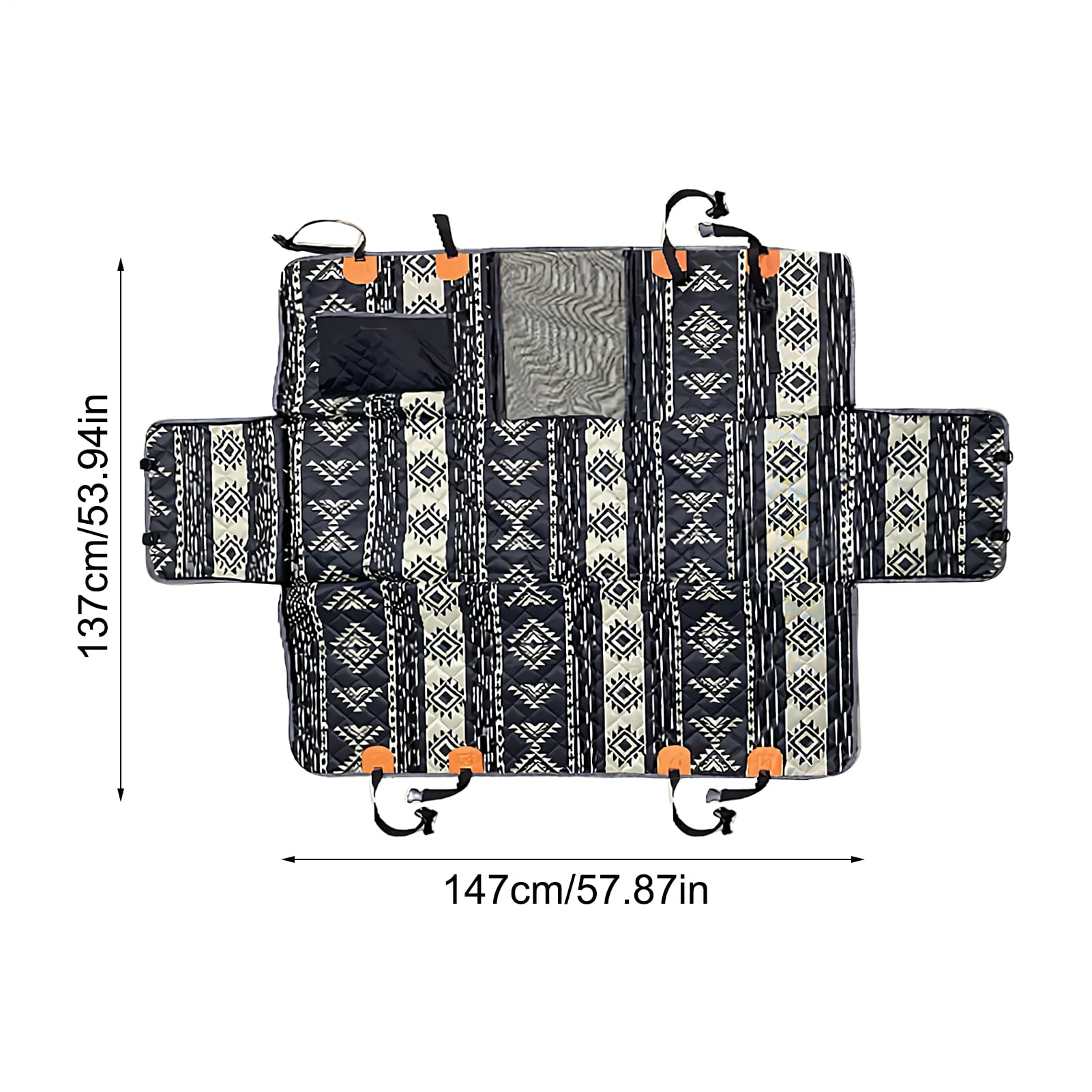 Protectora Para Asiento De Coche Para Mascotas Protector De Asiento En | Hamaca De Vehículo Resistente De Para SUV Sedán Viajes Por Carretera Acampada