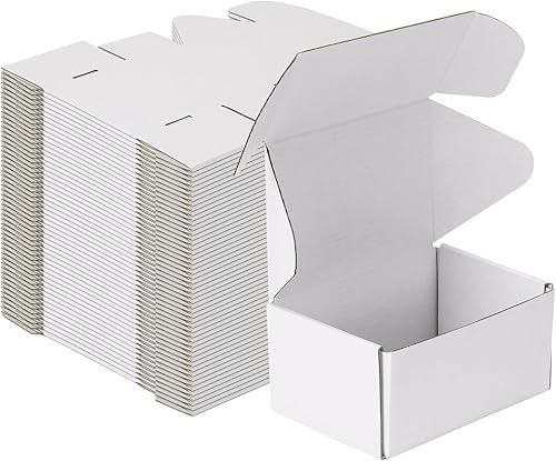 Miniatura 26 de MEBRUDY Cajas de envío de 12 x 9 x 4 pulgadas, paquete de 20 unidades, pequeñas cajas de cartón corrugado para enviar por correo, embalaje