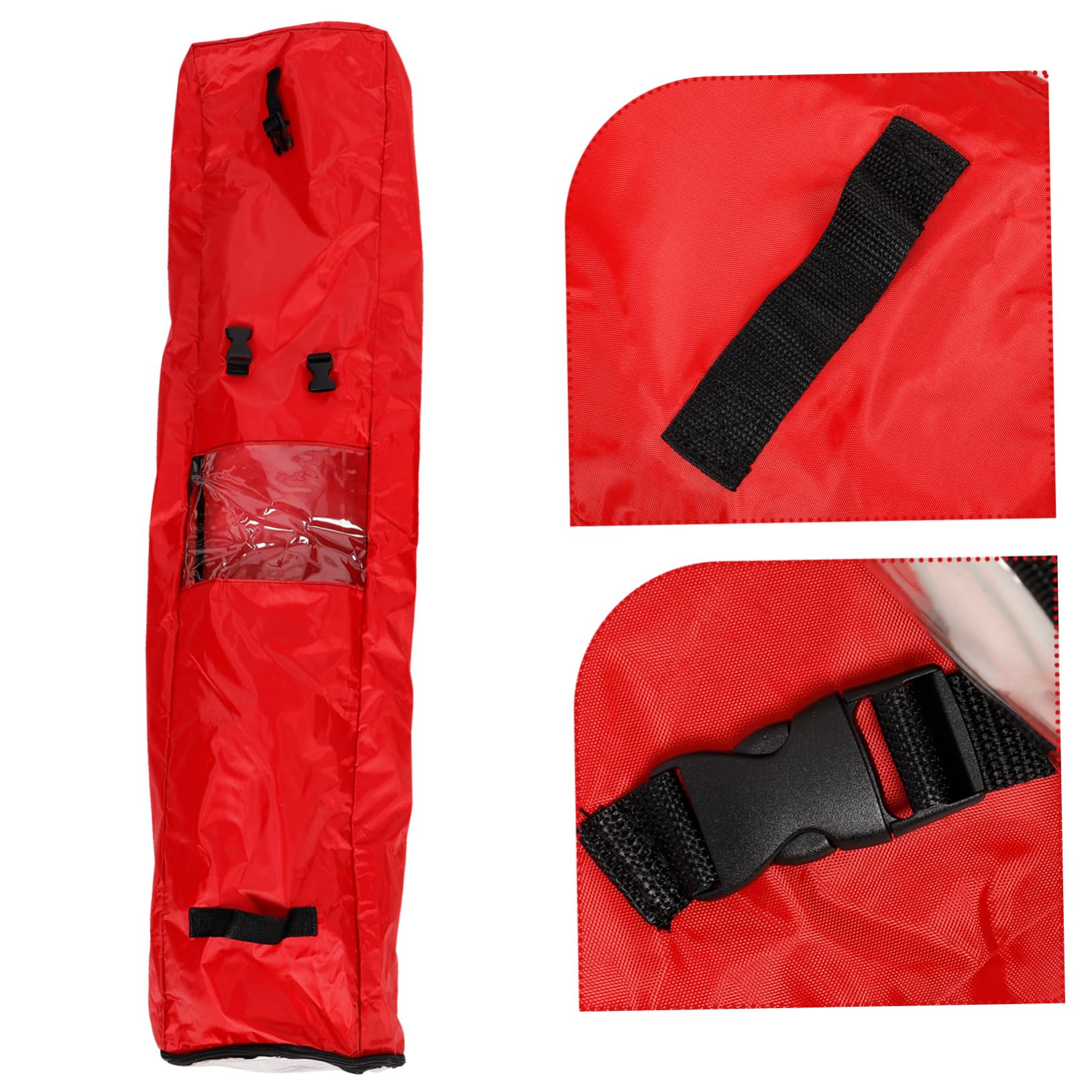 ULTECHNOVO Aufbewahrungsbehälter Für Geschenkpapierrollen Organizer Aus Dickem Reißverschluss Zum Schutz Vor Schmutz Für Weihnachtsgeschenke Platzsparend Und Stabil