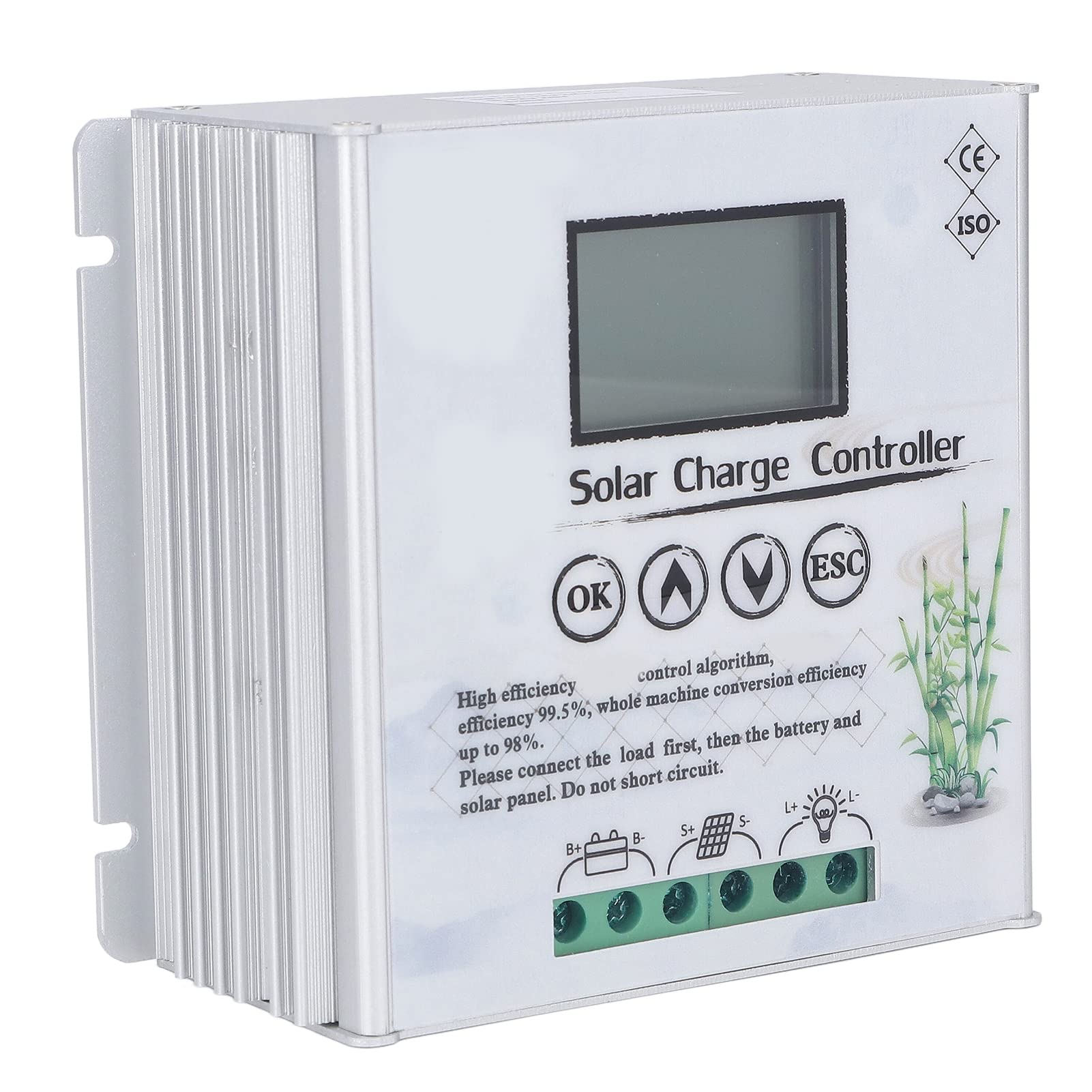 YWBL-WH Regolatore di Carica Ibrido Solare Eolico 12V 24V, Controller (20A)