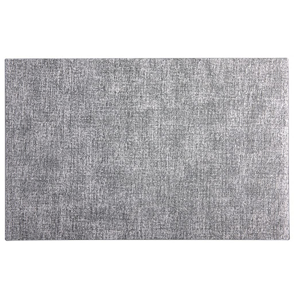 SHYPYG 2PCS Tableware Pad Placemat Table Mat PU Leather Heat Insulation Placemats Disc Coaster Placemat for Dining Table (Color : Light Grey)