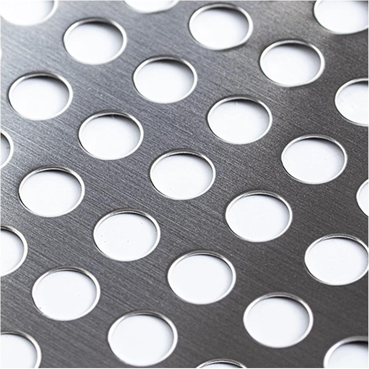 Stainless Steel Perforated Plate,304 Stainless Steel Perforated Balcony Protection Plate, Leak-Proof Window Pads, Anti-Fall Safety Guard with Ties & Gloves, Easy Installation for Enhanced Se