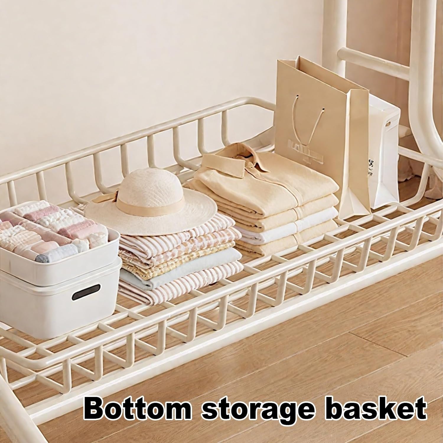 ダブルバー衣類ラック ポータブルメタル衣類スタンド ローリングハンガー 寝室 リビングルーム 店舗用 (ブラック80cm/31.5イ