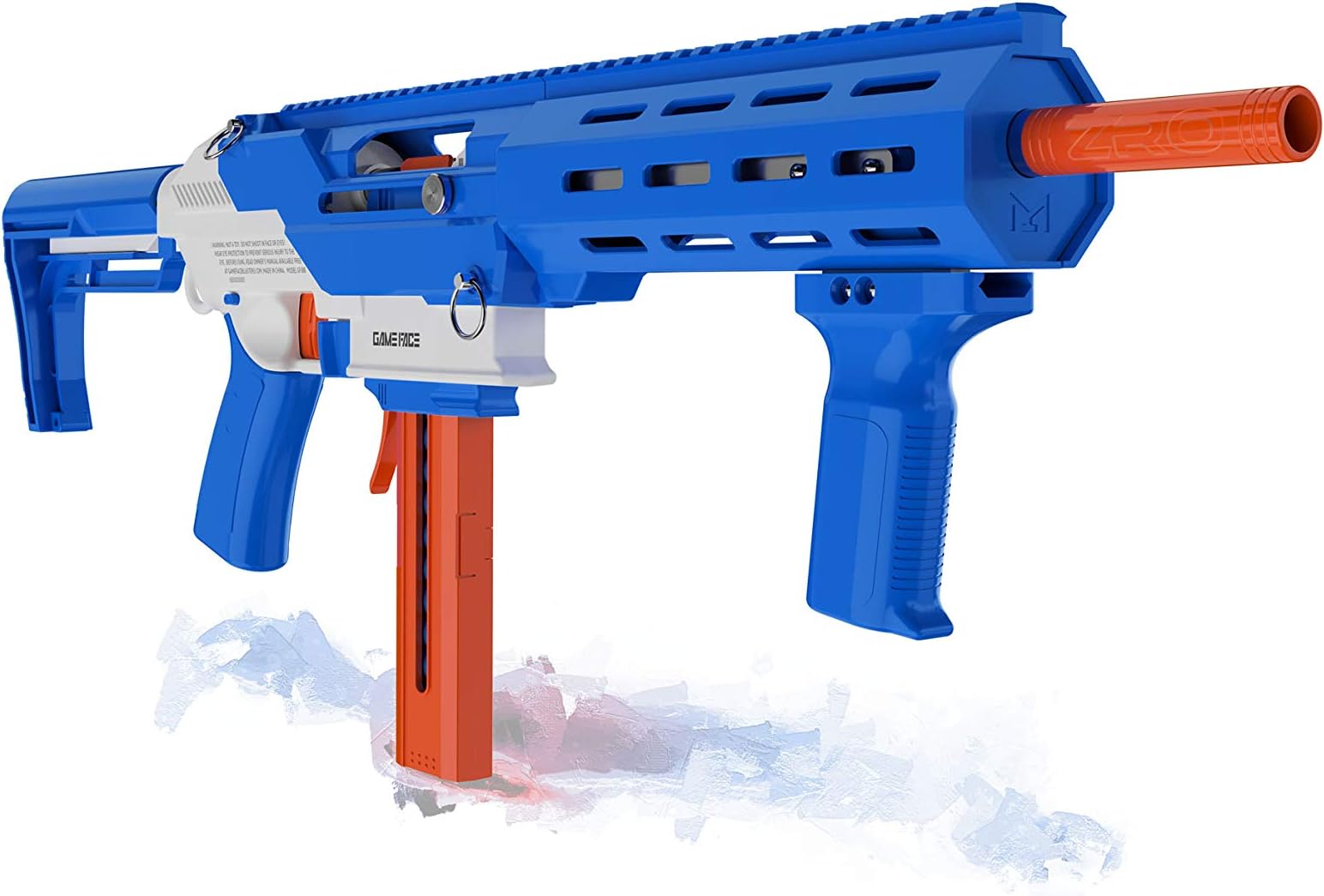 Game Face Prime Spring-Powered Foam Dart Blasters
