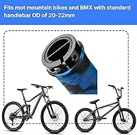 Vista 3 de Empuñaduras de bicicleta para manillar de bicicleta - Cómodos agarres de bloqueo para bicicleta de montaña, BMX, disponibles en múltiples opciones