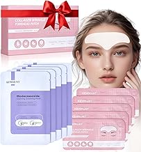16 Pcs Forehead Wrinkle Patches + 5ea Madecassoside Sheet Mask Blemish Repair