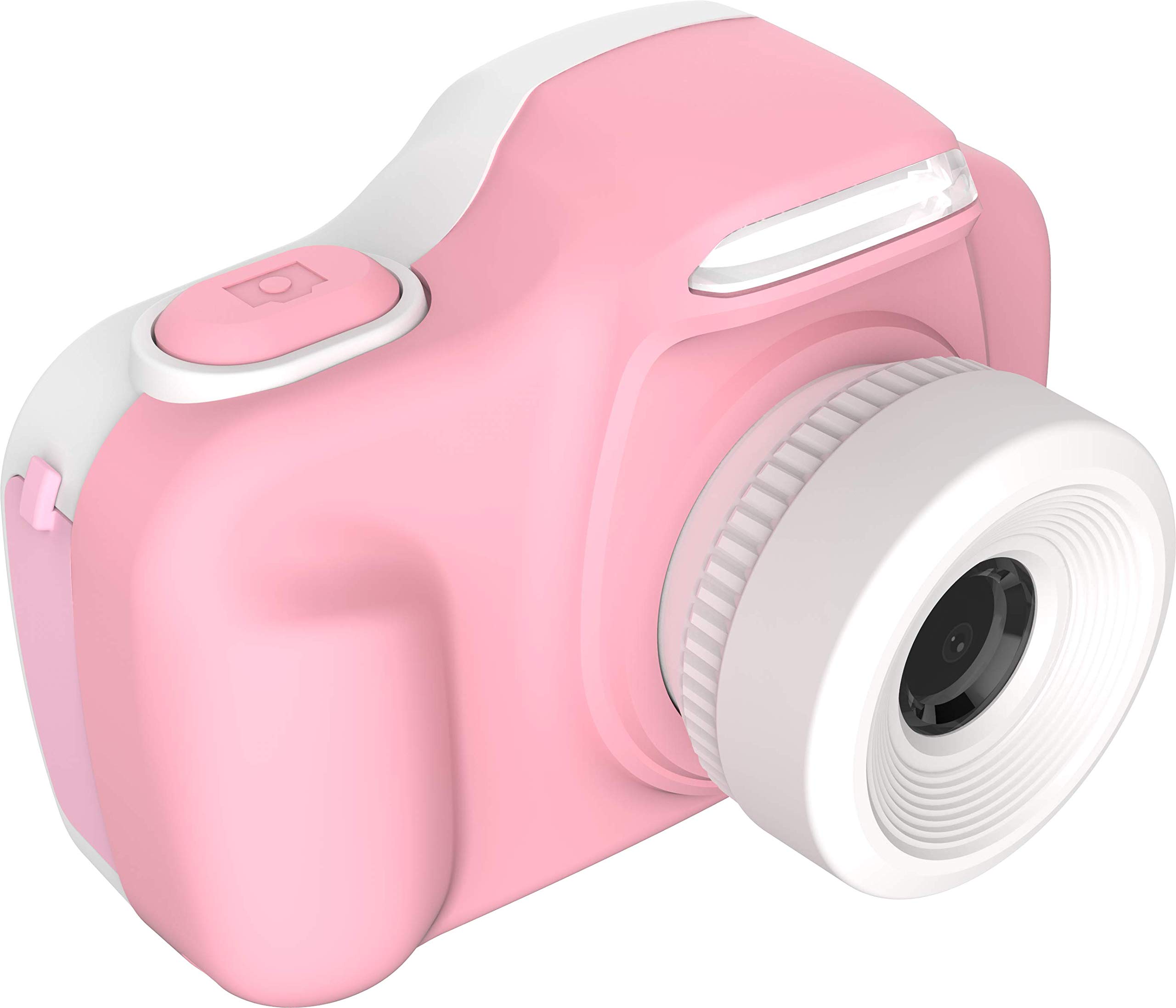 myFirst Camera 3, Fotocamera per Bambini con Doppio Obiettivo Anteriore e Posteriore, 16 MP, Video Full HD, Scheda Micro SD fino a 32 GB non Inclusa, Custodia Antiurto, Obiettivo Macro, Rosa