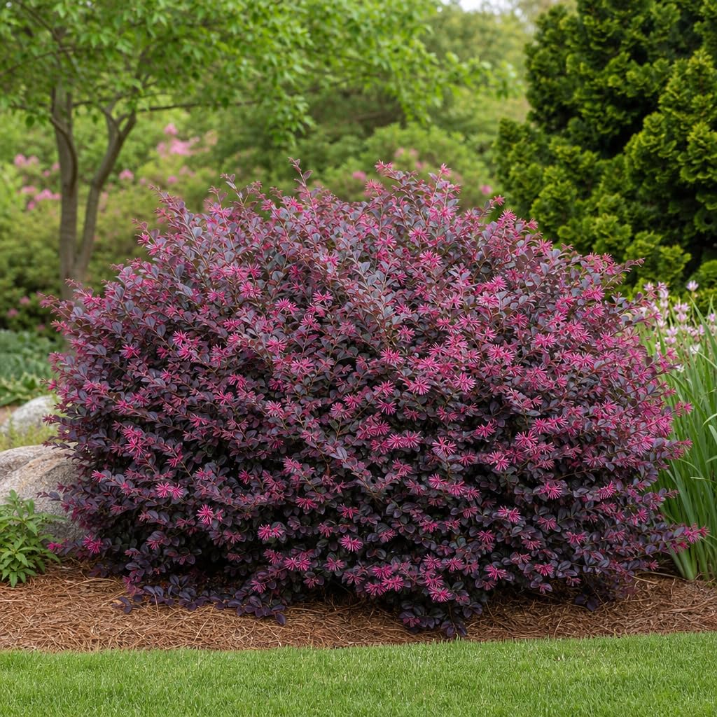 Amazon.com : Loropetalum Daruma Compact Ruby I 3 Live Plants I