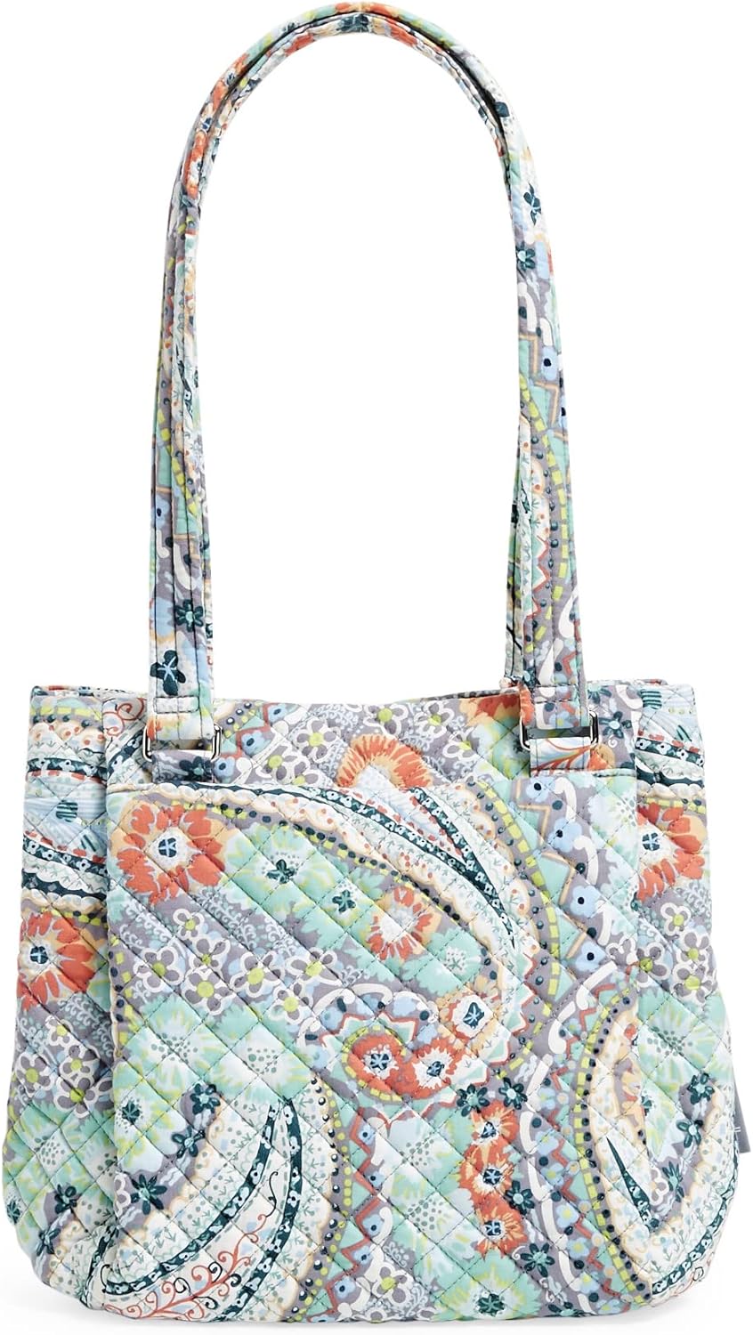Vera Bradley Cotton Multi-Compartment Shoulder Satchel
