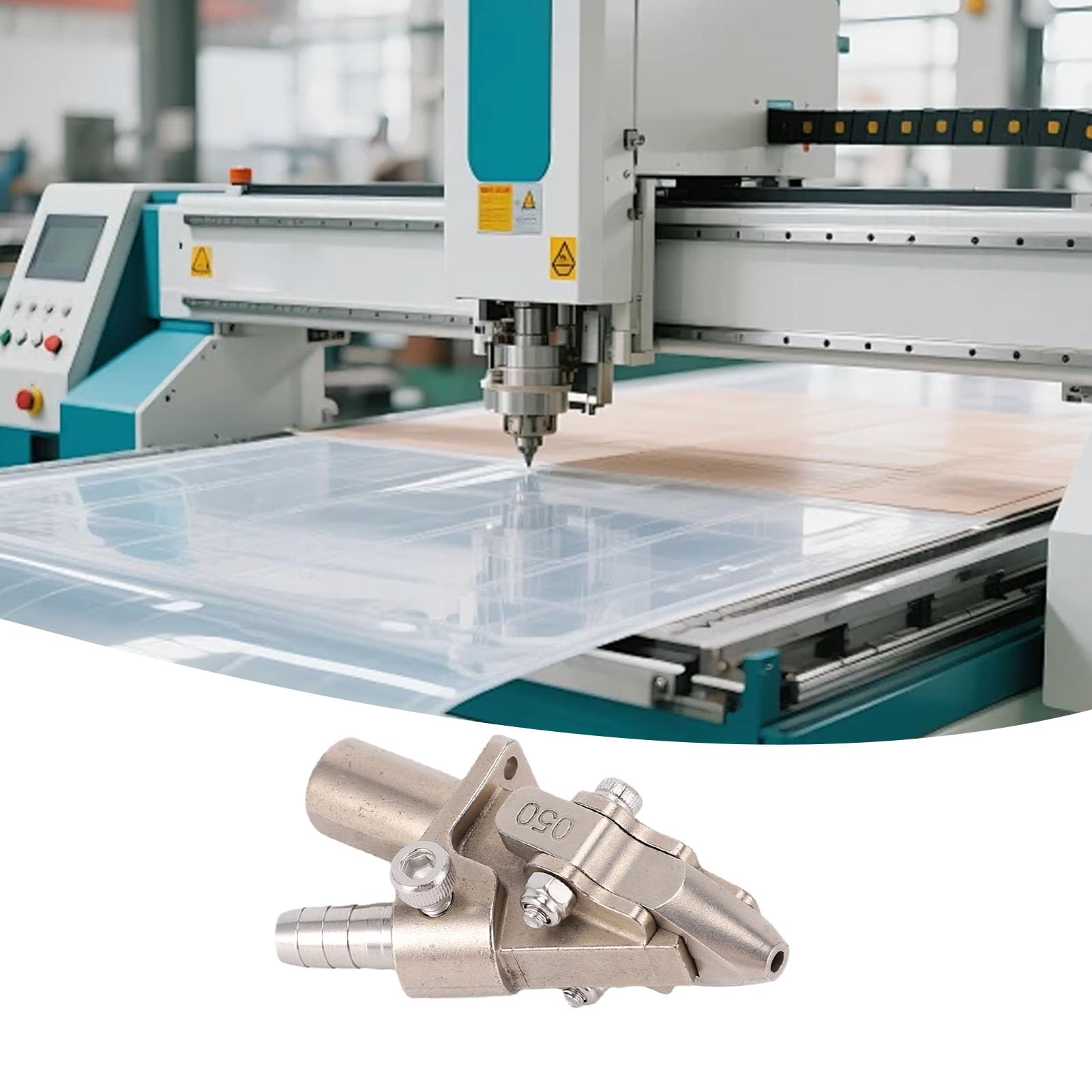 Fafeicy Mandril para Máquina de Bloqueo Automático de Tornillos, Boquilla de Acero Inoxidable de Cambio Rápido para Tornillos M2.8-M3.0 y Tuercas de 4.7-5.1 mm. Uso manual.