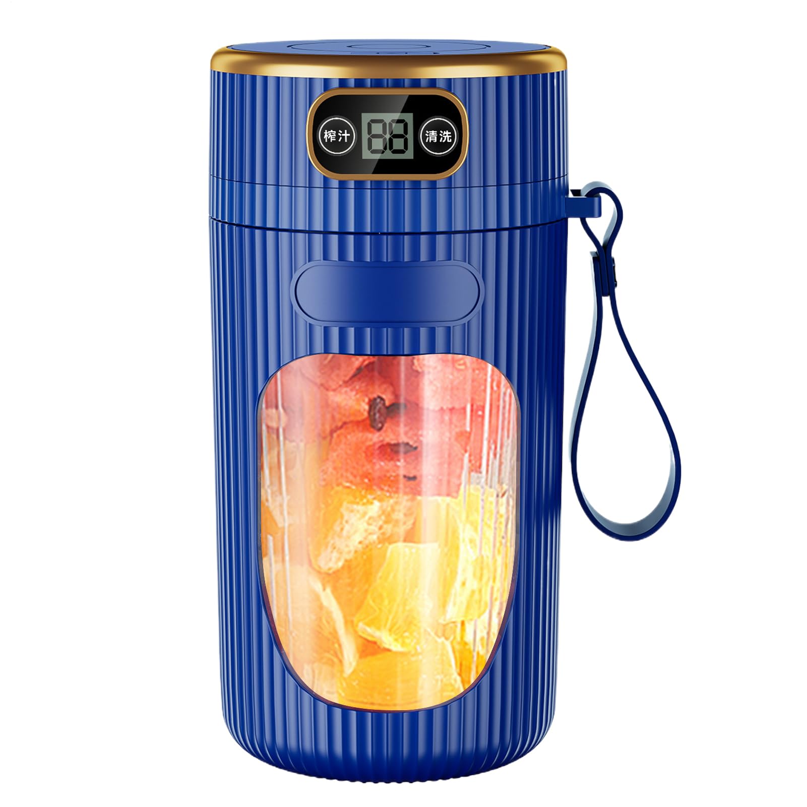 Mixeur Personnel Shaker Bouteille À Protéines Électrique Sans Fil Compact | Presse-Agrumes De Pour Le Sport Après L'Entraînement Plage Camping Pique-Nique Préparation De Repas