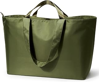 KALIDI 60L Extra Large Duffle Bag, Beach Tote Zipper Utility Oversized Weekender Carrier Travel Shopping Reusable Grocery Bag