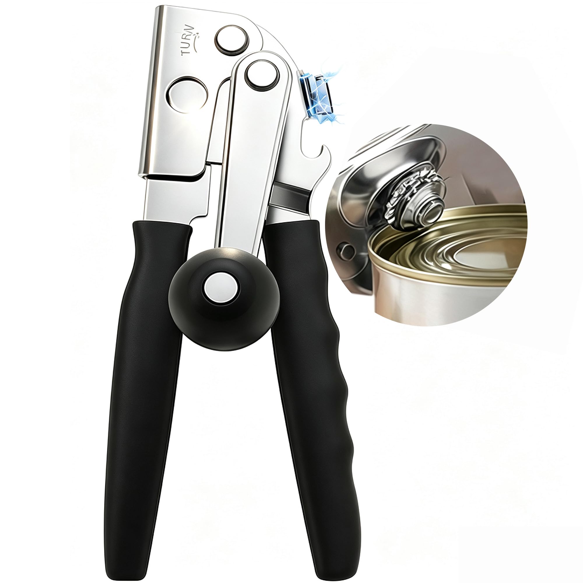 Photo 1 of Keaixinyu Commercial Can Opener, Heavy Duty Manual Black