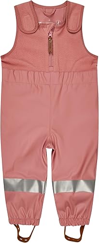 Sterntaler Pantalones Impermeables Forrados Lisos, Rosa Perla, 74