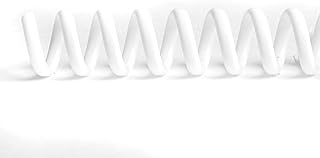 Plastikil - Bobinas en espiral de PVC (10 mm, tamaño A4, 200 unidades), color blanco