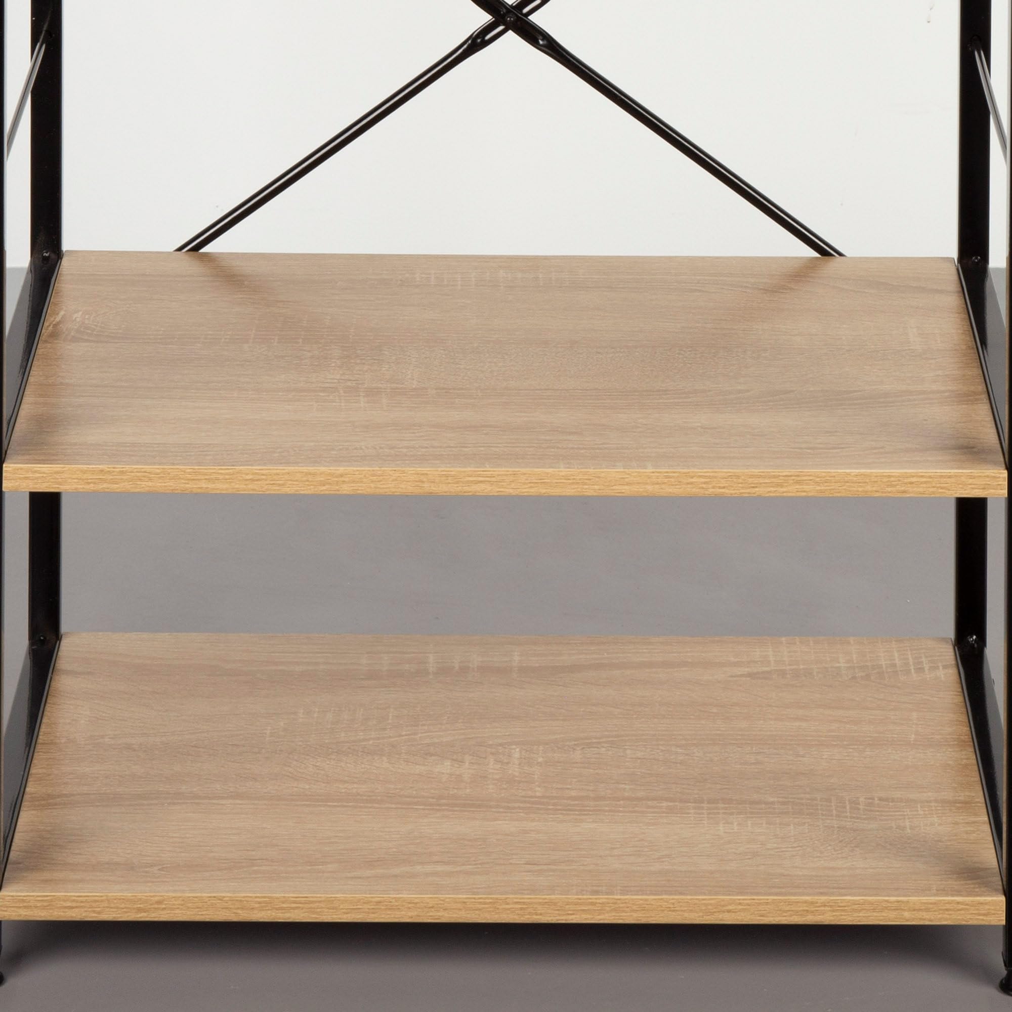 Cómoda con 6 cajones para salón y dormitorio - 120 x 40 x 82 cm - tableros de partículas